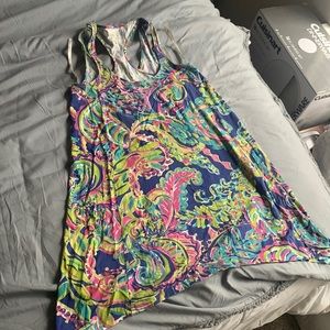 Lilly Pulitzer XS bright floral dress